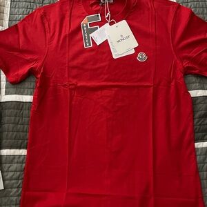 Moncler Vibrant Red Short Sleeve Tee